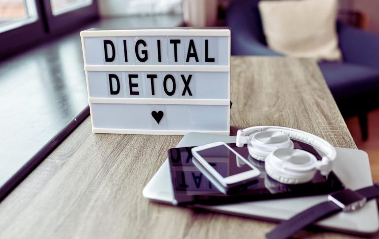 Illustration Digital detox